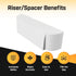 Spacer for Ring - Security Sensor Spacer for Wireless Home Security System, DIY Alarm 2nd Gen Accessories