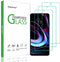 beukei Screen Protector (3 Pack) for Motorola Moto Edge 2021 / Edge 5G UW, 6.8" Tempered Glass, 9H Hardness, Case