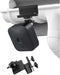 Wasserstein Weatherproof Gutter Mount with Universal Screw Adapter for Blink Outdoor/Outdoor 4/XT/XT2, Black