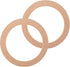 Universal 6.5 Speaker Spacer: 2×6.5 Wooden MDF Speaker Rings for Cars, Boats, Trucks, RV