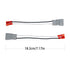 HSTECH 72-7800 Car Speaker Connector Harnesses, 2 Pairs (4 Pack) for 1990-Up Honda and Acura Vehicles