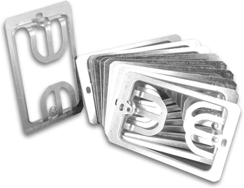 Leviton 1-Gang Low Voltage Wallplate Mounting Brackets, 10-Pack C0224-CP