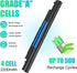 Laptop/Notebook Battery Replacement for HP 776622-001, 728460-001, TPN-Q130, Black - High Performance
