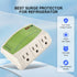 Refrigerator Surge Protector, CNAODUN Home Appliance 3 Outlet Power Surge Protector Voltage Brownout Outlet Suitable for PC/TV/Refrigerator 120V 15A(1 Pack)