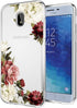 Case for Galaxy J7 Refine/J7 2018/J7 Star/J7 V 2nd Gen, Clear Soft TPU Shockproof Protective Phone Cover