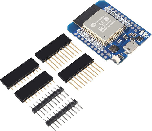 HiLetgo 3pcs ESP32 Mini ESP-WROOM-32 Development Board, WLAN WiFi Bluetooth IoT Development Board