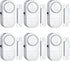 HIIXHC Door Window Alarm, 95DB Wireless Sensor Burglar Alarm for Kids Safety, 6 Pack