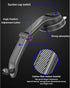 YYTQP 360 Suction Cup-Type Center Console Navigation Bracket, Rotating Hands-Free Car Mobile Phone Mount, Automobile