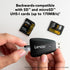 Lexar 2-in-1 3.1 (LRW450UBNA) Multi-Card USB Reader, Works with SD and microSD Cards