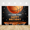 Ticuenicoa Basketball Themed Backdrop - 5x3ft Happy Birthday Party Decorations for Kids Game Time Photography