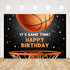Ticuenicoa Basketball Themed Backdrop - 5x3ft Happy Birthday Party Decorations for Kids Game Time Photography