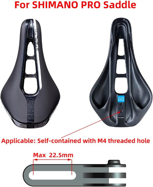 Bike Saddle Mount for Gopro Interface, Compatible with Pro Stealth Griffon Turnix Falcon Saddle