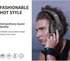 OYEALEX Active Noise Cancelling Over Ear Headphone Bluetooth Wireless Headphones with Microphone Deep Bass Foldable Comfortable Headphones for Online Class, Home Office, PC/Cell Phones/Game Yellow