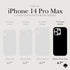 Kate Spade New York iPhone 14 Pro Max Case - Multi Floral Black and White, Compatible with MagSafe