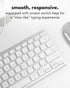 Macally MacMini USB C Wired Keyboard for Mac (USB C + USB A) Compatible Keyboard for MacBook Pro/Air, iMac & Compact