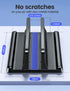 Vaydeer Vertical Laptop Stand Holder, Adjustable Desktop Dock for MacBook Pro, Air, HP, Dell, and Lenovo - Black