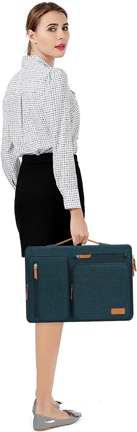 MOSISO 360 Protective Laptop Sleeve for MacBook Air 13 inch M3 M2 M1 2024-2018 / Pro 13 inch 2024-2016, Teal Green