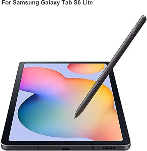 Black Galaxy Tab S6 Lite Pen Replacement, Samsung Galaxy Tab S6 Lite S Pen Stylus with Free 5 Tips