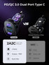70W 4 Port Super Fast USB C Car Charger Adapter - Essential for Family Travel