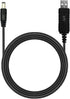 USB to 12V Adapter, 5V to 12V Step Up Power Supply Cable with DC Jack, Max Current 800mAh, 4.9ft