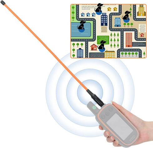 Roniware 15 inch 100 200 200i 220 320 430, Extended Long Range Flexible Receiver Orange Antenna Upgrade Whip Antenna
