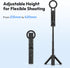 ULANZI JJ03 3-in-1 360 17 16 15 14 13 12 Magnetic Mini Tripod for Phone with Remote, Pocket Selfie Stick Handle Grip