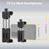 Tripod Phone Mount Holder - Universal Smartphone Mount Adapter with Sliding Cold Shoe and Arca Swiss Quick Release Plate