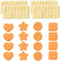 Fake Cookies, 20Pcs 5 Styles Artificial Biscuits Simulation Realistic Dessert Crackers Food