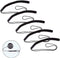 5 Pack Elastic Lens Cap Keeper Leash to Prevent Lens Cap Loss for Canon/Nikon/Sony/Fujifilm/Olympus/Panasonic DSLR SLR
