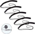 5 Pack Elastic Lens Cap Keeper Leash to Prevent Lens Cap Loss for Canon/Nikon/Sony/Fujifilm/Olympus/Panasonic DSLR SLR