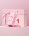 HONIZER 10ft Pink Extension Cord, Power Strip Flat Cord, 6 Outlets & 3