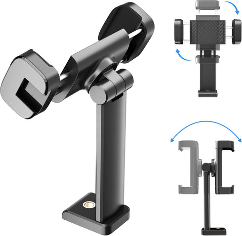 Voinap Phone Tripod Mount with Cold Shoe, 360 Rotation & 180 TiltTilting Cell