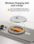 EWA MagOne 2nd Gen Phone Grip Stand with Replaceable Silicone Finger Strap, Compatible with MagSafe