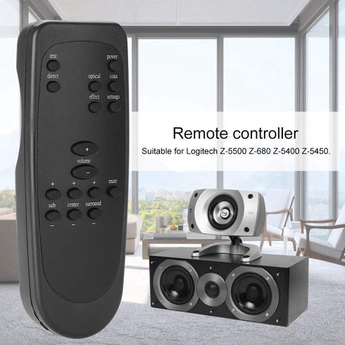 Bewinner Replacement Remote Control for Computer Speakers, Compatible with Z-5500 Z-680 Z-5400 Z-5450 (Battery Not