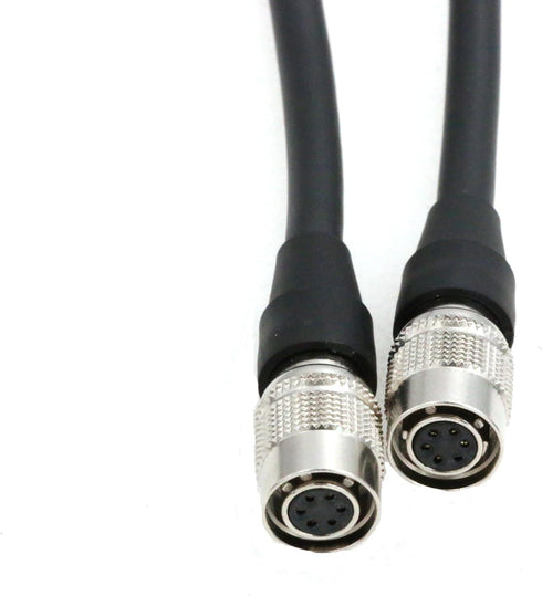 Hirose 6-Pin Female to Hirose 6-Pin Female Cable for Basler CCD Camera, 3M