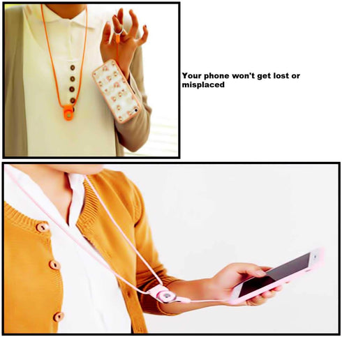 3Pcs Detachable Cell Phone Neck Lanyard Strap, Ideal for Cellphone, ID Card Badge, Camera, iPod, PSP, USB Flash Drive -