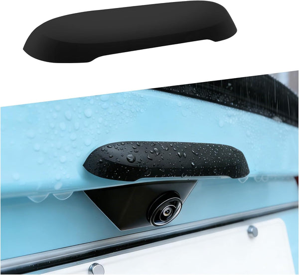KIFIDAN Silicone Car Backup Camera Rain Shield,Soft Wider Backup Camera Rain Cover for