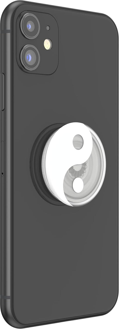 PopSockets Plant-Based Phone Grip with Expanding Kickstand - Eco-Friendly Yin and Yang