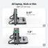 UGREEN 17.3 Inch Vertical Laptop Stand Holder for Desk Compatible with MacBook Pro, MacBook Air Stand Vertical Aluminum