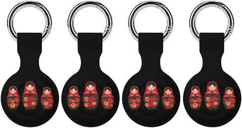 Generic Russian Nesting Dolls Funny Cover Compatible with AirTag Case Protector GPS Tracker
