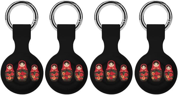 Generic Russian Nesting Dolls Funny Cover Compatible with AirTag Case Protector GPS Tracker