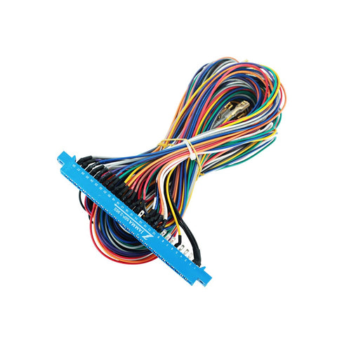 DEVMO 28 Pins Jamma Harness Cabinet Wire Wiring Loom for Arcade Game PCB