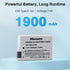 Hisewen LP-E8 2-Pack T2i, T3i, T4i, T5i, 550D, 600D, 650D, 700D, X4, X5, X6 Battery and Dual USB Charger Compatible