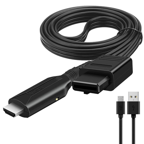 N64 to HDMI Converter Adapter, Plug and Play HDMI Link Cable for N64 Modes, Supports 1080P/720P Display