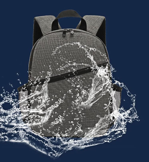 Waterproof Camera Backpack, Large Capacity Camera Bag for Unisex Outdoor Photography Hiking Travel, Grey