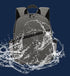 Waterproof Camera Backpack, Large Capacity Camera Bag for Unisex Outdoor Photography Hiking Travel, Grey