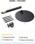 jidinung 360 C922 C930e C920S C920 C615 C960 N60 1/4" Webcam Tripod Stand for Desk Height Adjustable & Swivel Webcam