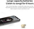 Smallest Wireless Mini Bluetooth Earbud with Mic for iPhone & Android - 4-5 Hour Playtime (Skin)