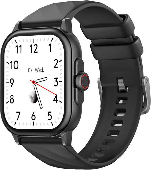Smart Watch with Music Playback, Camera Control, Health Monitoring, Bluetooth Calling, AI Voice Assistant