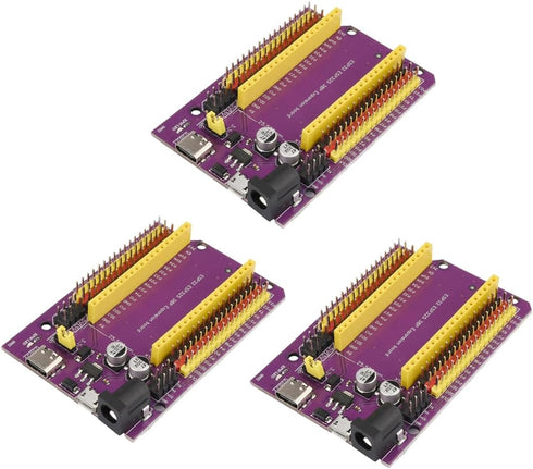 HiLetgo 3pcs ESP32 ESP32S Expansion Board, ESP32-DevKitC-32, ESP-WROOM-32, Micro USB & USB C/Type-C Dual USB WiFi
